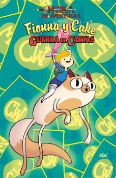 HORA DE AVENTURAS CON FIONNA Y CAKE. GUERRA DE CARTAS