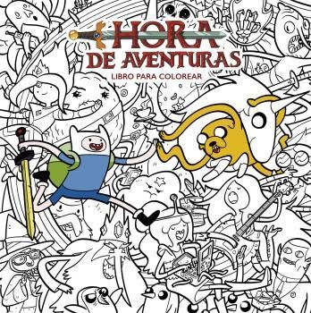 HORA DE AVENTURAS /LIBRO PARA COLOREAR