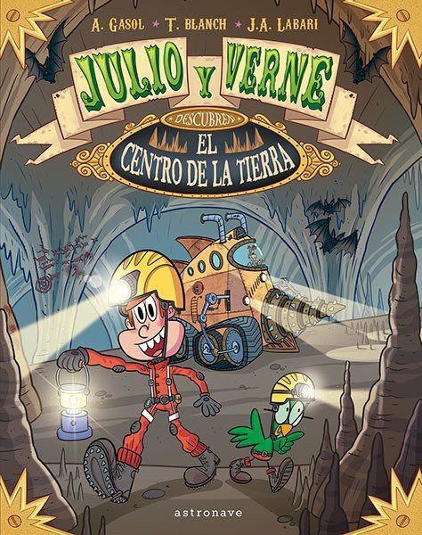 JULIO Y VERNE DESCUBREN CENTRO TIERRA