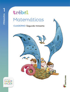 TREBOL - MATEMÁTICAS - CUADERNO GLOB. 2 - 1º ED. PRIM.