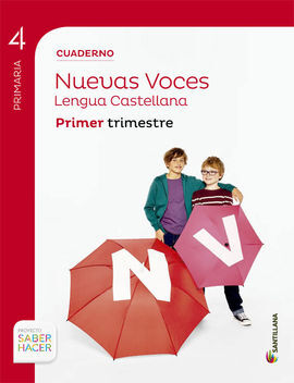 NUEVAS VOCES-  LENGUA - CUADERNO 1 - 4º ED. PRIM.