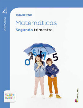 CUADERNO MATEMATICAS - 4º ED. PRIM. - SEGUNDO TRIMESTRE