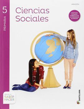 CIENCIAS SOCIALES + ATLAS ARAGON - 5º ED. PRIM.