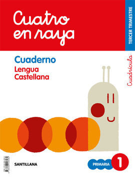 GLOBALIZADO CUATRO EN RAYA CUADERNO LENGUA CUADRICULA 1 PRIMARIA 3 TRIM