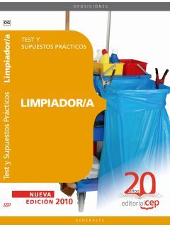 LIMPIADOR/A. TEST Y SUPUESTOS PRÁCTICOS