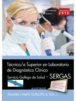TÉCNICO SUPERIOR LABORATORIO SERGAS. PARTE ESPECÍFICA VO.I