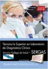 TÉCNICO SUPERIOR EN LABORATORIO DE DIAGNOSTICO CLINICO SERGAS TOMO III