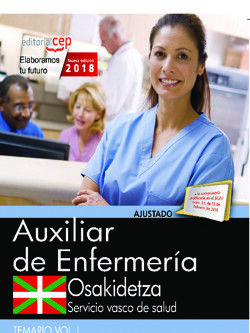 AUXILIAR DE ENFERMERIA OSAKIDETZA TEMARIO VOL I