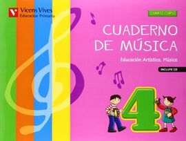 CUADERNO DE MUSICA 4+CD