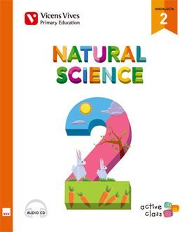 NATURAL SCIENCE 2 + 2CD'S (ACTIVE CLASS) ANDALUCIA