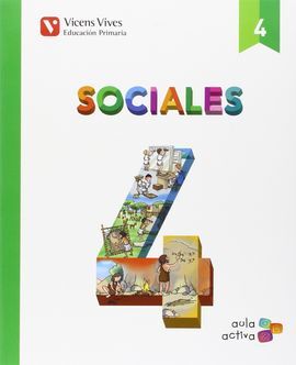 SOCIALES 4+ CASTILLA Y LEON SEPARATA (AULA ACTIVA)