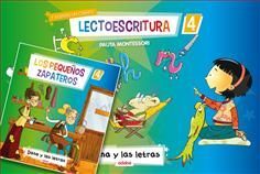 DANA Y LAS LETRAS - LECTOESCRITURA 4 - ED. INF. (PAUTA MONTESSORI)