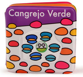 LIBRO DE BAÑO: CANGREJO VERDE