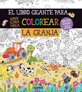 LIBRO GIGANTE PARA COLOREAR LA GRANJA