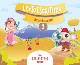 CRECELETRAS CUADERNO 2  MONTESSORI