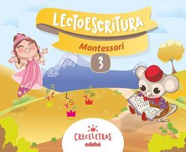 CRECELETRAS LECTOESCRITURA 3 MONTESSORI