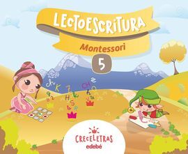 CRECELETRAS LECTOESCRITURA 5 MONTESSORI