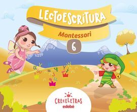 CRECELETRAS LECTOESCRITURA 6 MONTESSORI