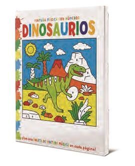 PINTURA MAGICA CON NUMEROS - DINOSAURIOS