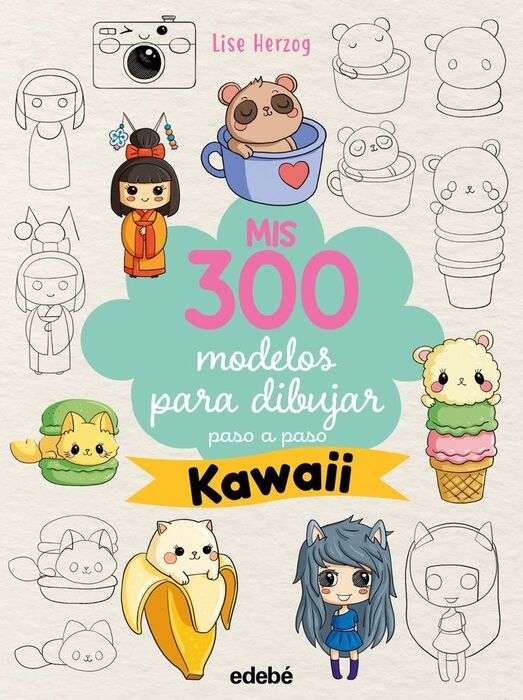 MIS 300 MODELOS PARA DIBUJAR PASO A PASO KAWAII