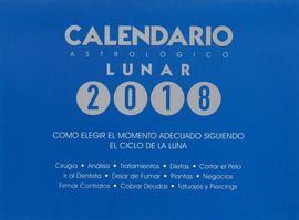 CALENDARIO ASTROLOGICO LUNAR 2018