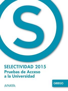 GRIEGO - SELECTIVIDAD 2015