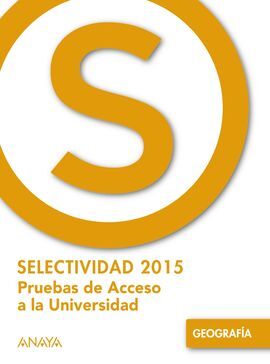 GEOGRAFÍA - SELECTIVIDAD 2015
