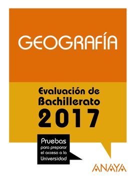 GEOGRAFÍA. SELECTIVIDAD 2017