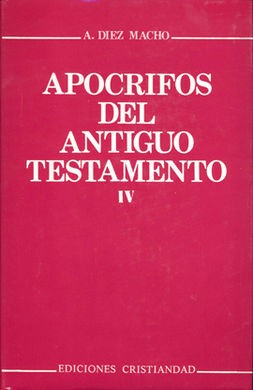 APÓCRIFOS DEL ANTIGUO TESTAMENTO