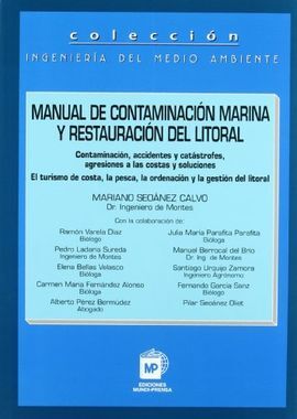 MANUAL DE CONTAMINACIÓN MARINA Y RESTAURACIÓN DEL LITORAL  **USADO**