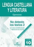 NO DETESTO LOS TEXTOS II