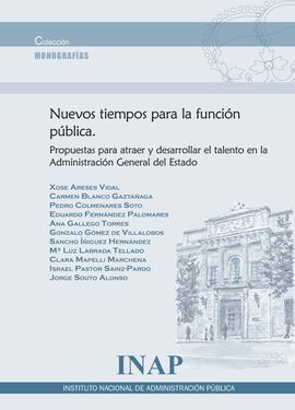 NUEVOS TIEMPOS PARA LA FUNCION PUBLICA