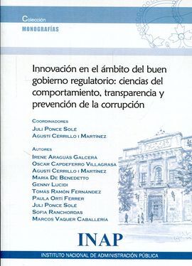 INNOVACIÓN EN EL ÁMBITO DEL BUEN GOBIERNO REGULATO