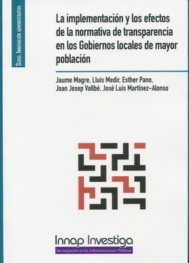 IMPLEMENTACIÓN Y LOS EFECTOS DE LA NORMATIVA DE TR