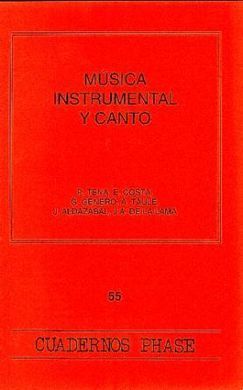 MÚSICA INSTRUMENTAL Y CANTO