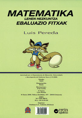 CEBALUAZIO FITXAK LH - 1Âº-2Âº-3Âº-4Âº ED. PRIM.