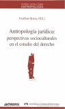 ANTROPOLOGÃA JURÃDICA