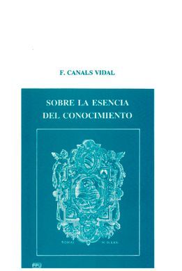 SOBRE LA ESENCIA DEL CONOCIMIENTO