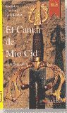 EL CANTAR DEL MÃO CID -  COL. LECTURAS CÃSICAS GRADUADAS