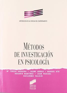 MÉTODOS DE INVESTIGACIÓN EN PSICOLOGÍA