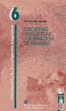 DISCIPLINAS LINGÃÃSTICAS Y FORMACIÃN DE PALABRAS