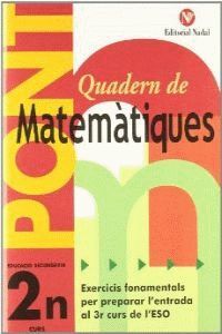PONT MATEMÀTIQUES 2N ESO