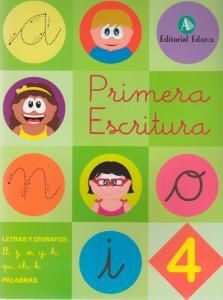 PRIMERA ESCRITURA 4 CURSIVA
