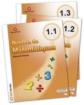 MATEMATIQUES - QUADERN - 1º ED. PRIM. - TRIMESTRAL