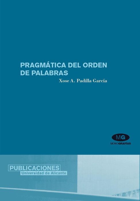 PRAGMÁTICA DEL ORDEN DE PALABRAS **OCASION**
