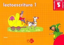 EL BAÚL MÁGICO - CUADERNOS DE LECTOESCRITURA 1 Y 2 - 5 AÑOS