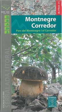 MONTNEGRE CORREDOR 1:25.000
