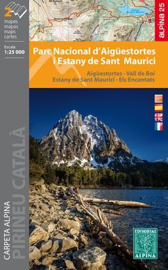 PN AIGUESTORTES ESTANY ST MAURICI [2 MAPES] 1:25.0
