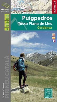 PUIGPEDROS TOSSA PLANA DE LLES 1:25.000 -ALPINA