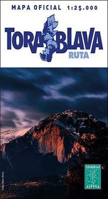 TORA BLAVA RUTA 1:25.000 -ALPINA